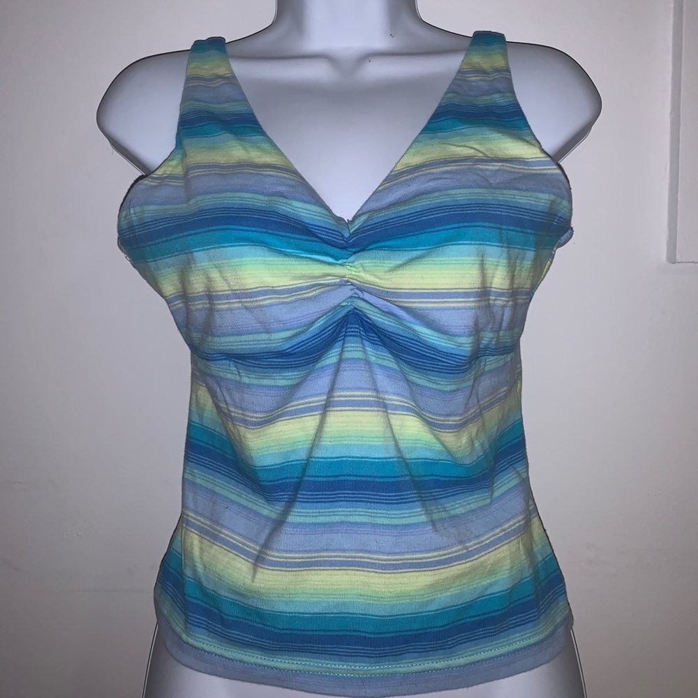 Colorful Turquoise Top